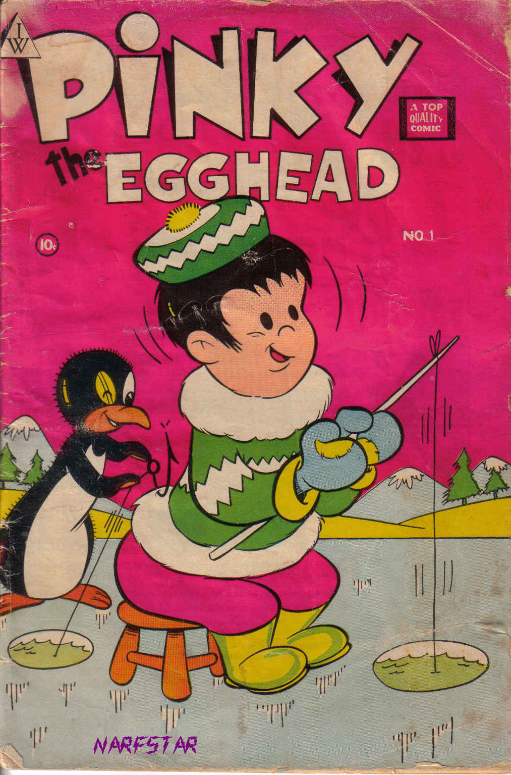 Book Cover For Pinky the Egghead 1 - Version 1