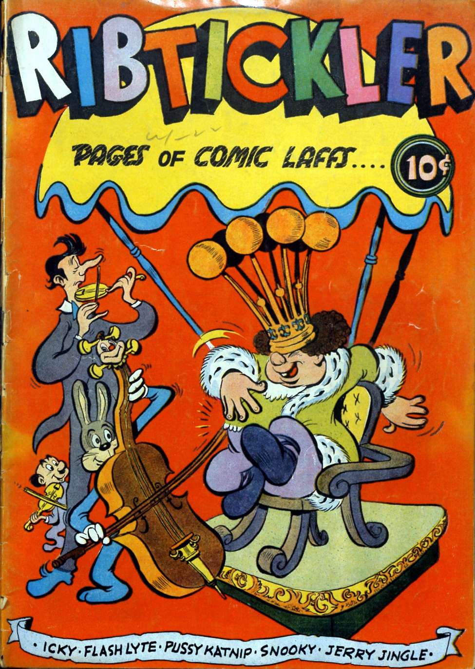 Comic Book Cover For Ribtickler 1 - Version 1