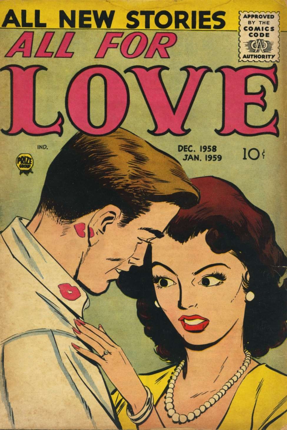 Comic Book Cover For All for Love v2 6