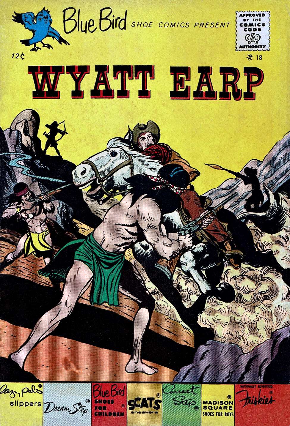 Comic Book Cover For Wyatt Earp #18