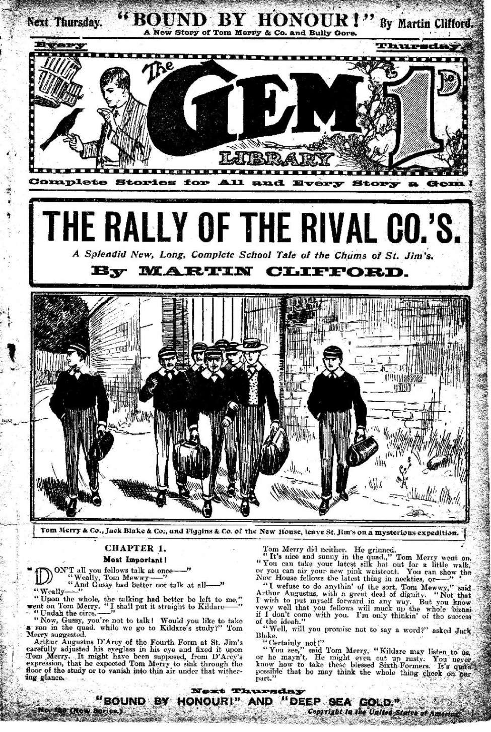 Book Cover For The Gem v2 186 - The Rally of the Rival Co.’s