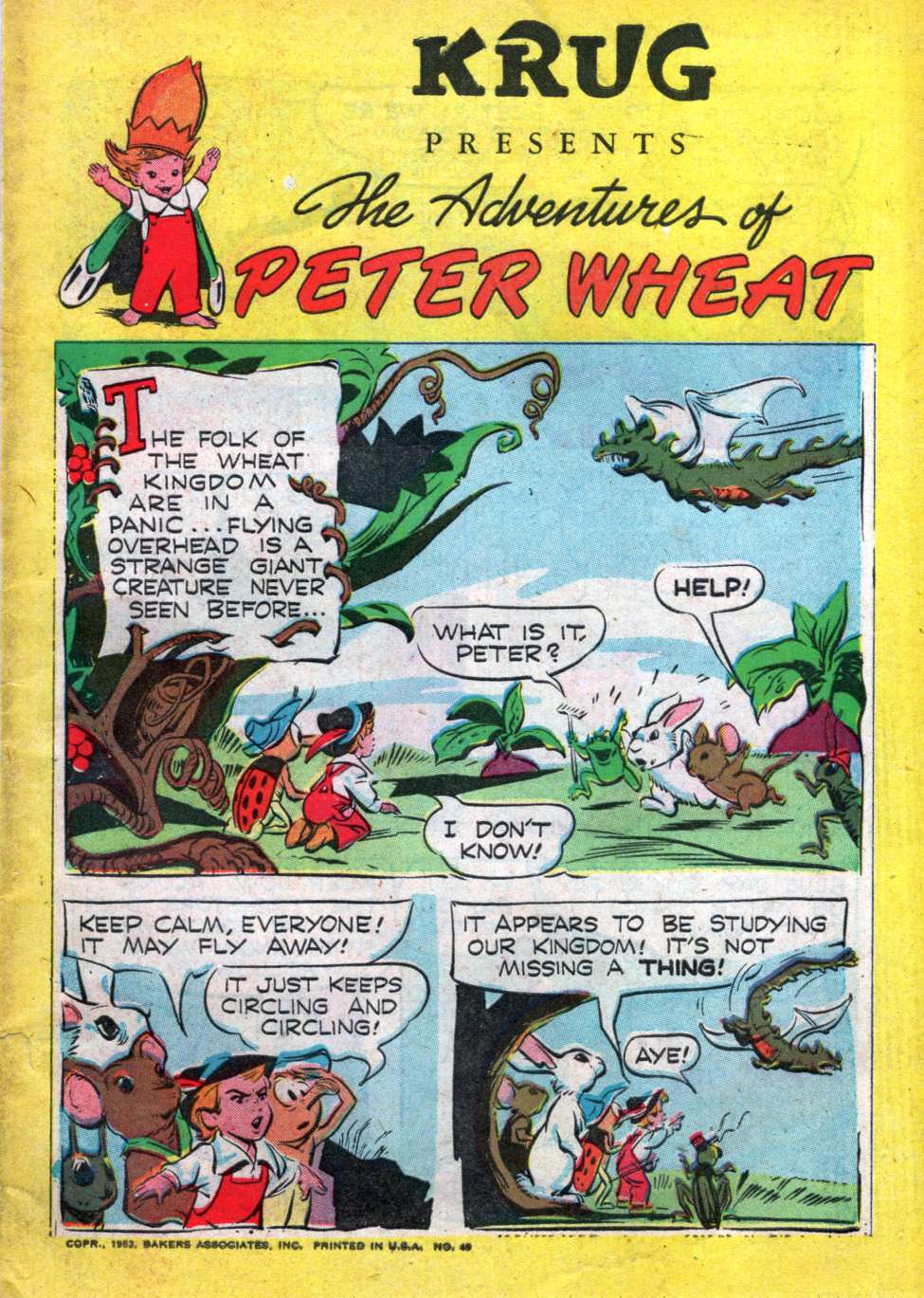 Book Cover For The Adventures of Peter Wheat 49