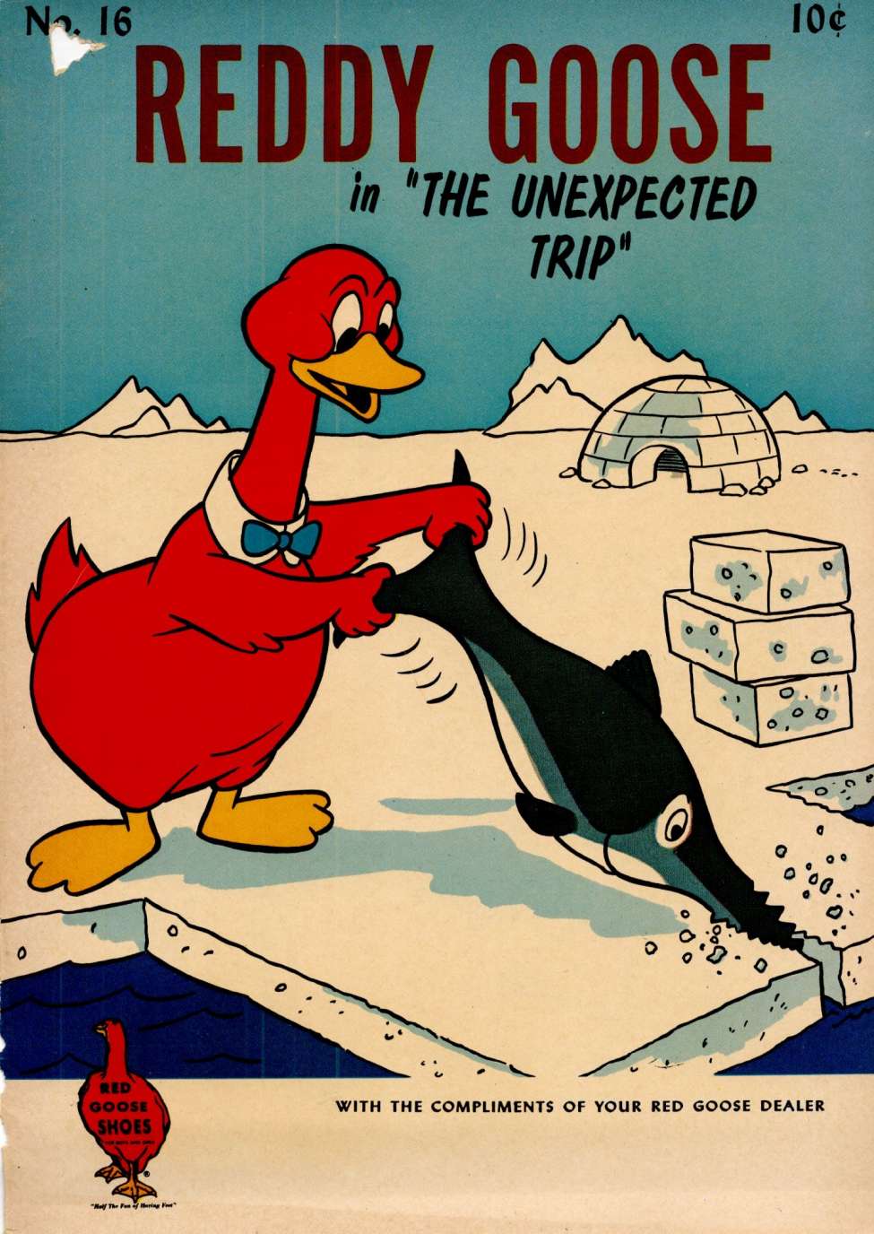 Book Cover For Reddy Goose 16 - The Unexpected Trip