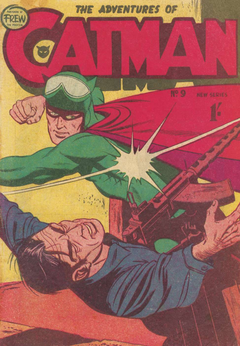 Comic Book Cover For Catman 9