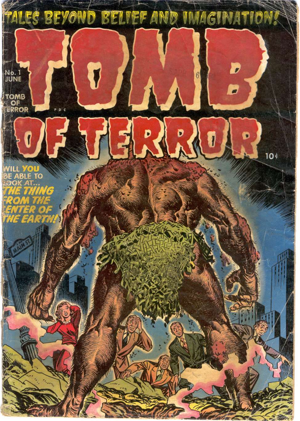 Book Cover For Tomb of Terror 1