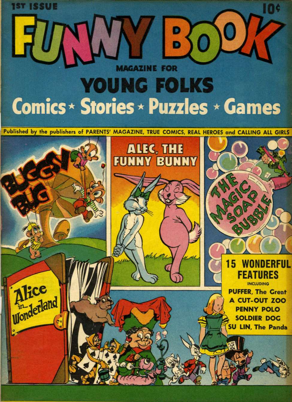 Comic Book Cover For Funny Book 1