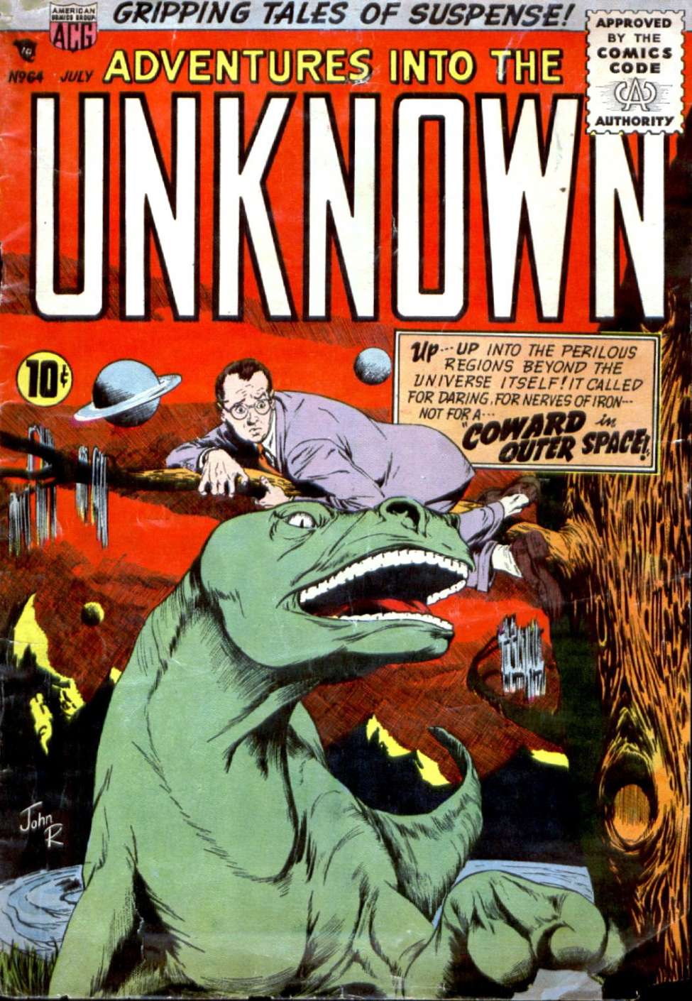 Book Cover For Adventures into the Unknown 64