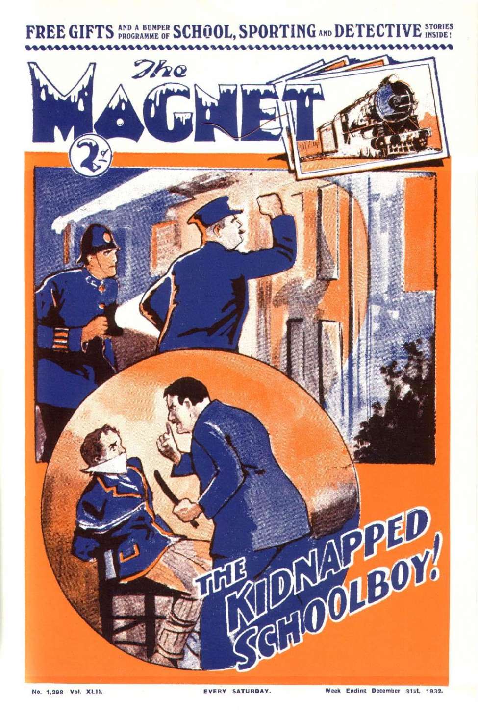 Book Cover For The Magnet 1298 - The Kidnapped Schoolboy