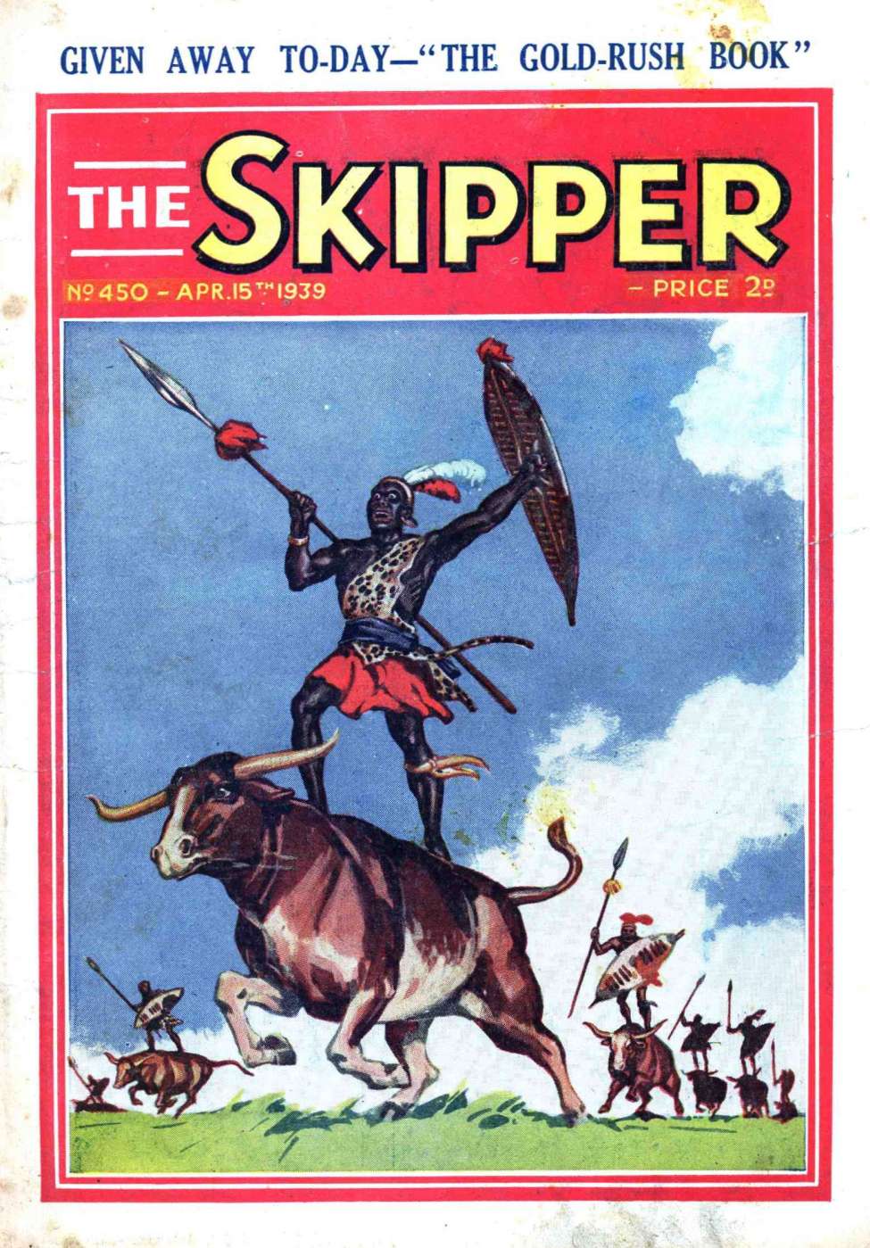 Comic Book Cover For The Skipper 450