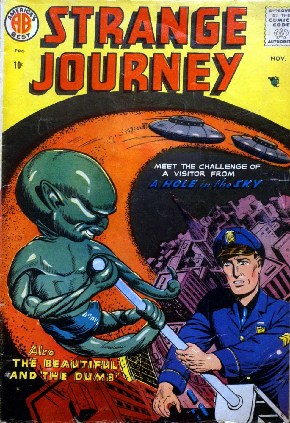 Comic Book Cover For Strange Journey 2