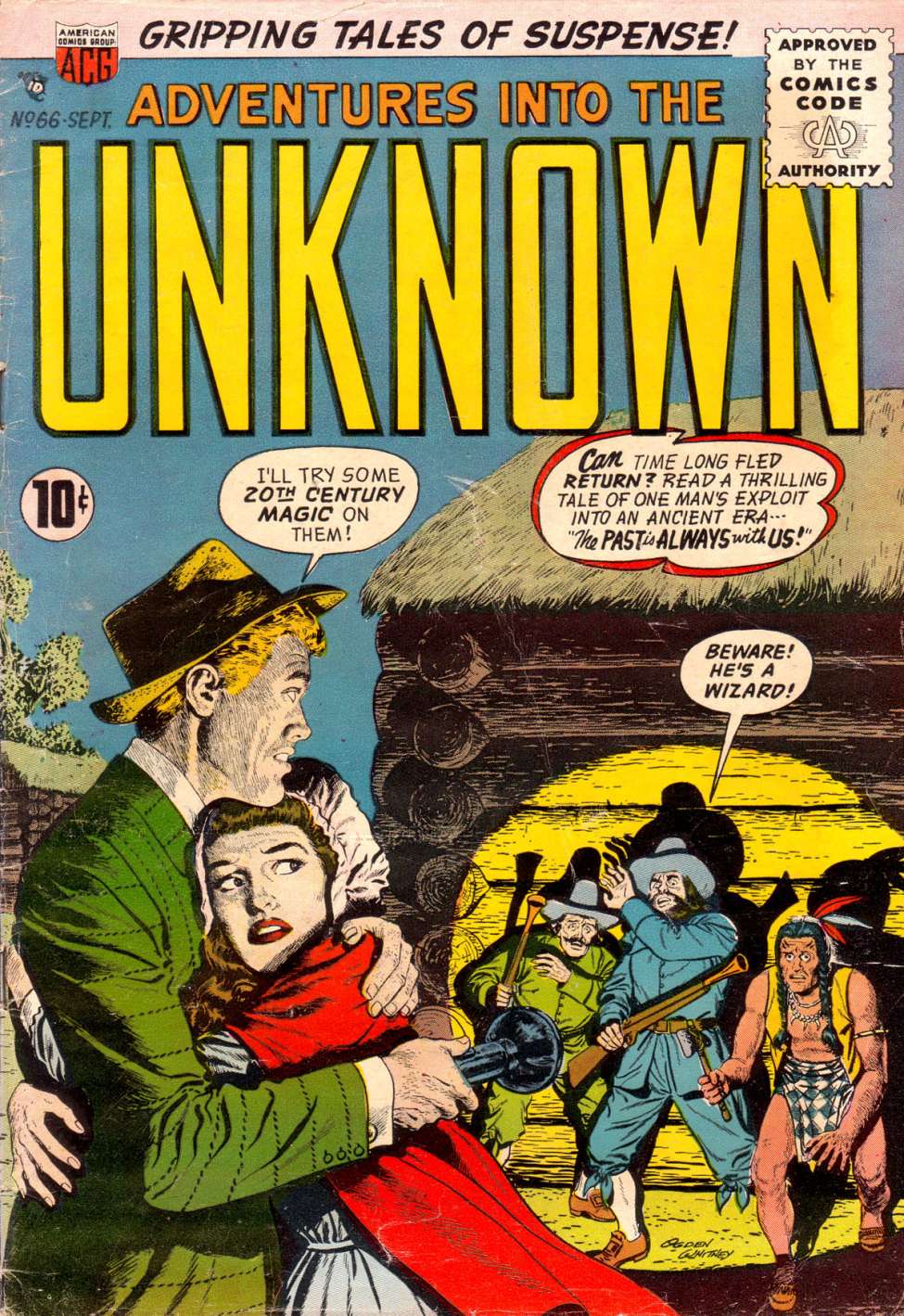 Book Cover For Adventures into the Unknown 66