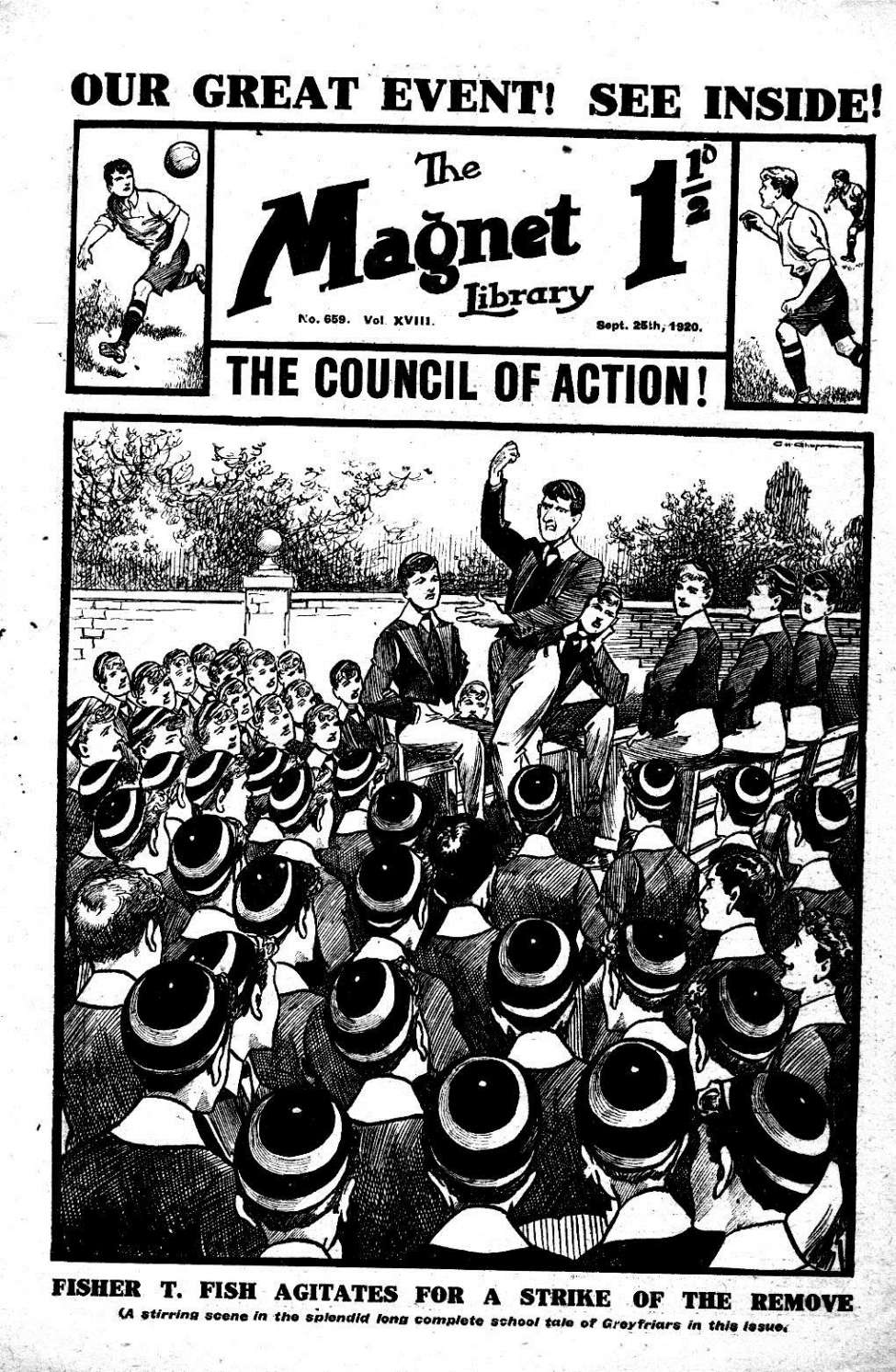 Book Cover For The Magnet 659 - The Council of Action