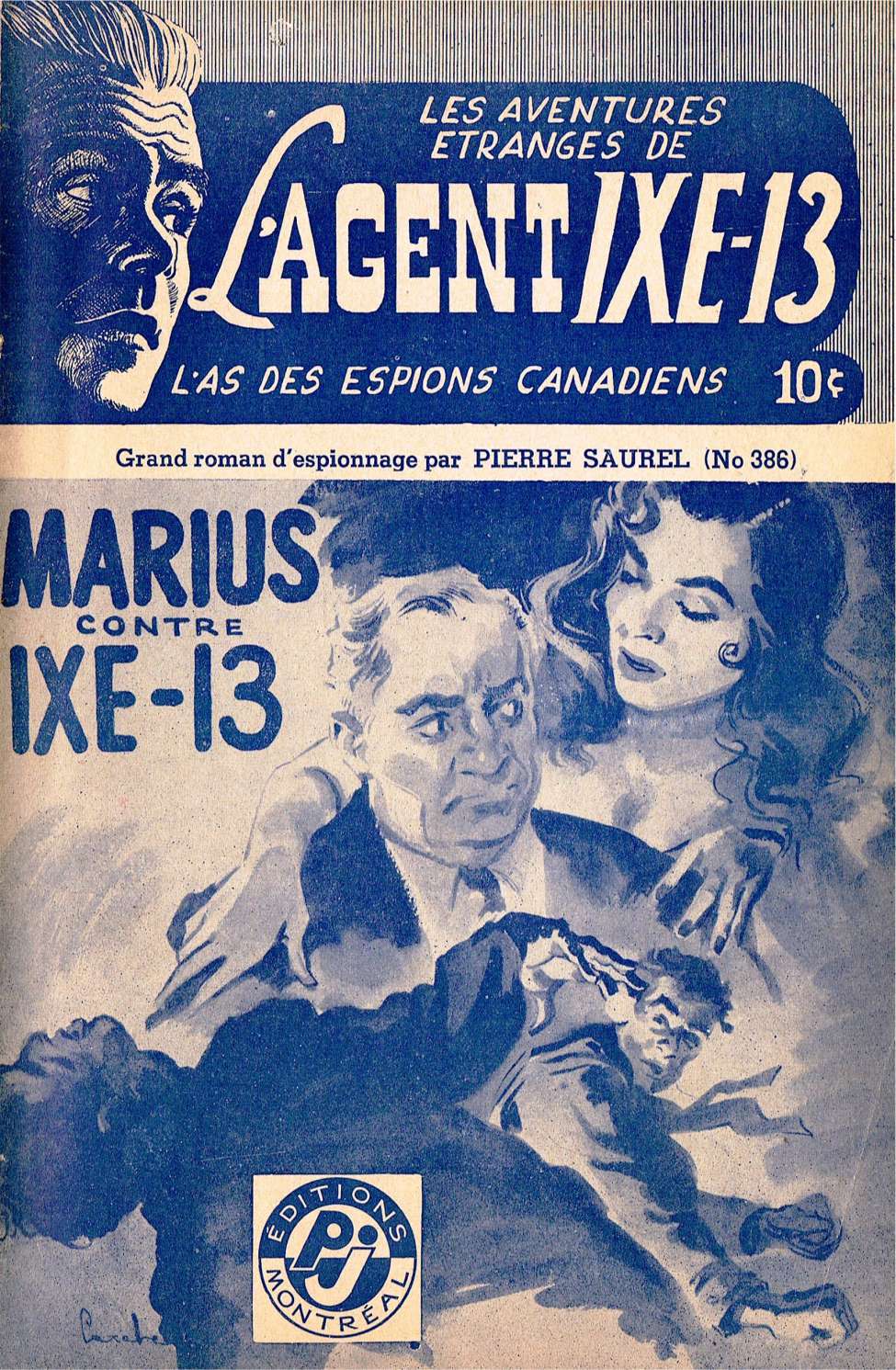 Book Cover For L'Agent IXE-13 v2 386 - Marius contre IXE-13