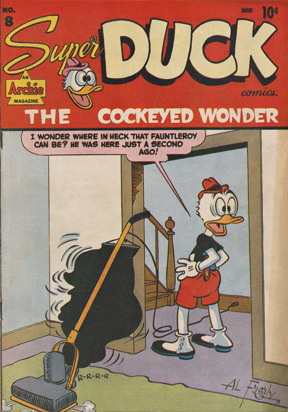Comic Book Cover For Super Duck 8