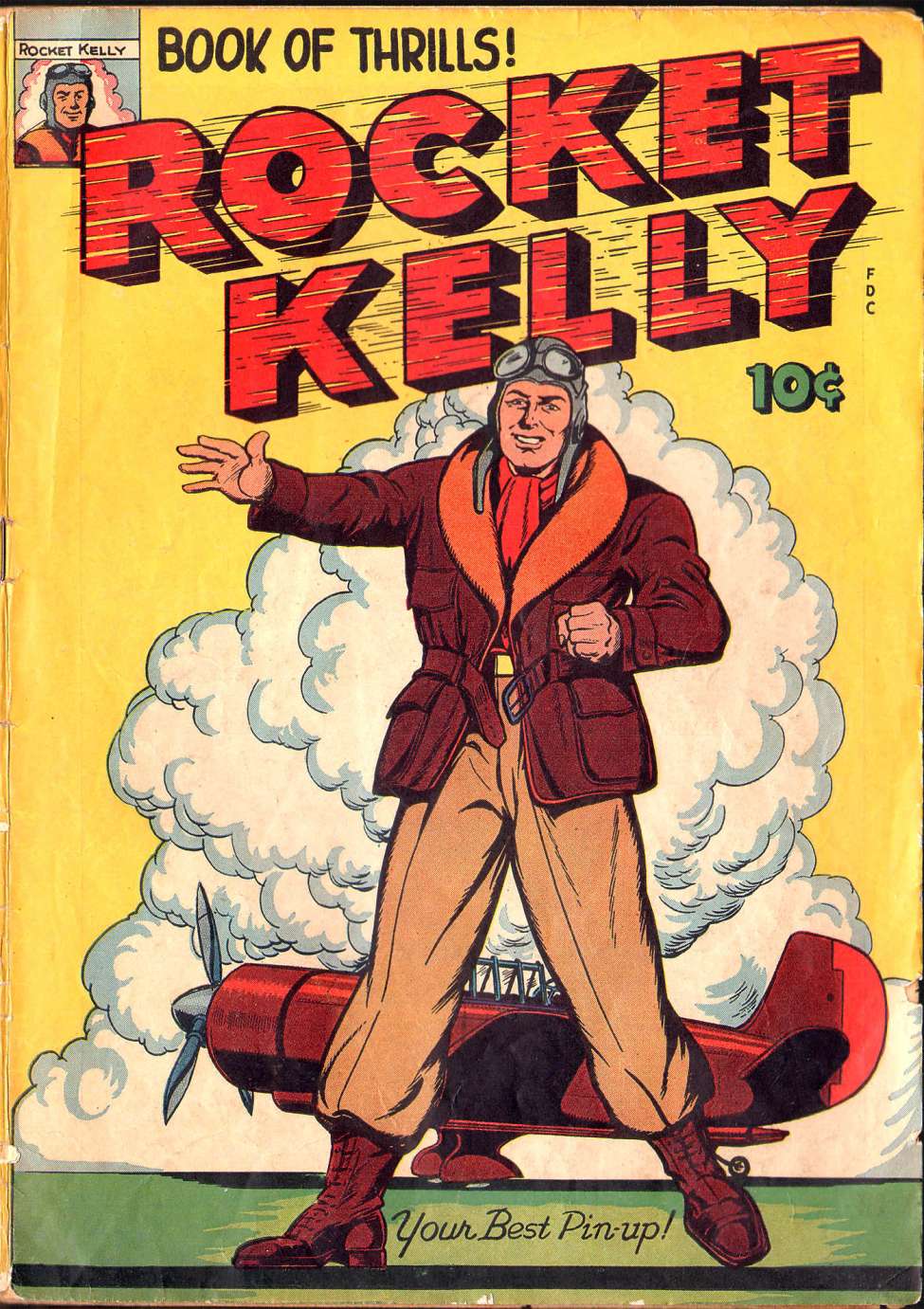 Comic Book Cover For Rocket Kelly nn