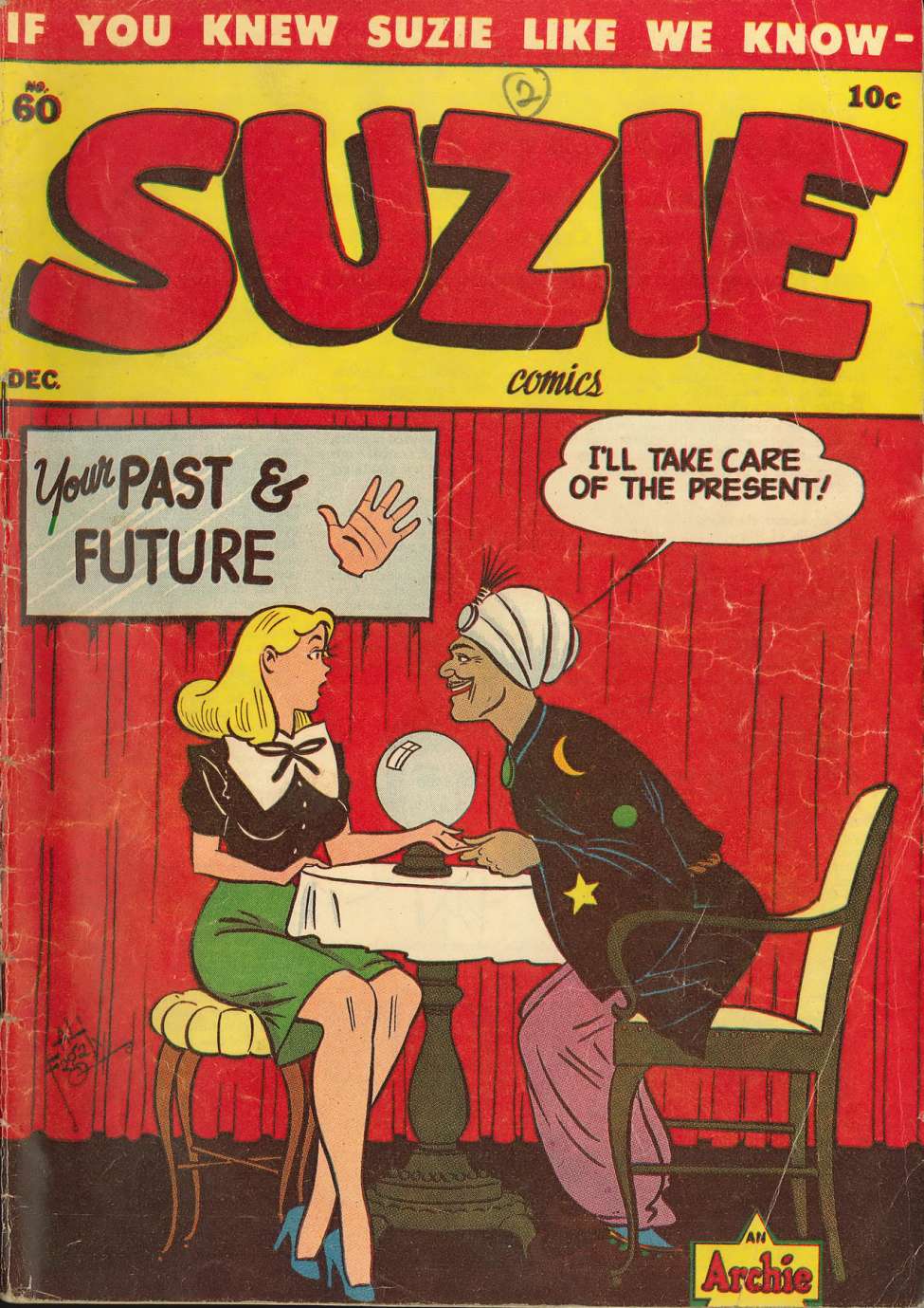 Comic Book Cover For Suzie Comics 60