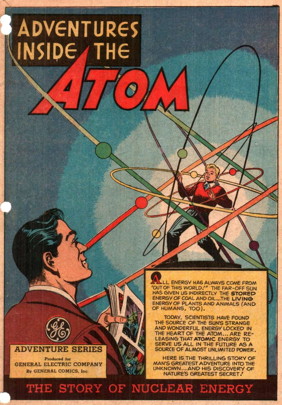 Comic Book Cover For Inside The Atom 17-5