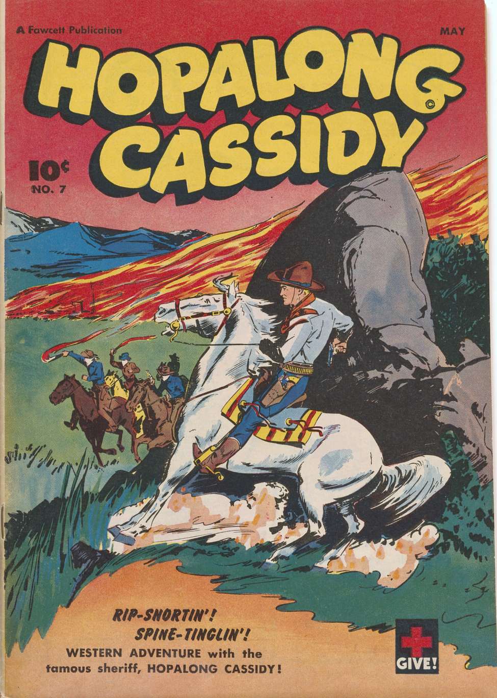 Book Cover For Hopalong Cassidy 7