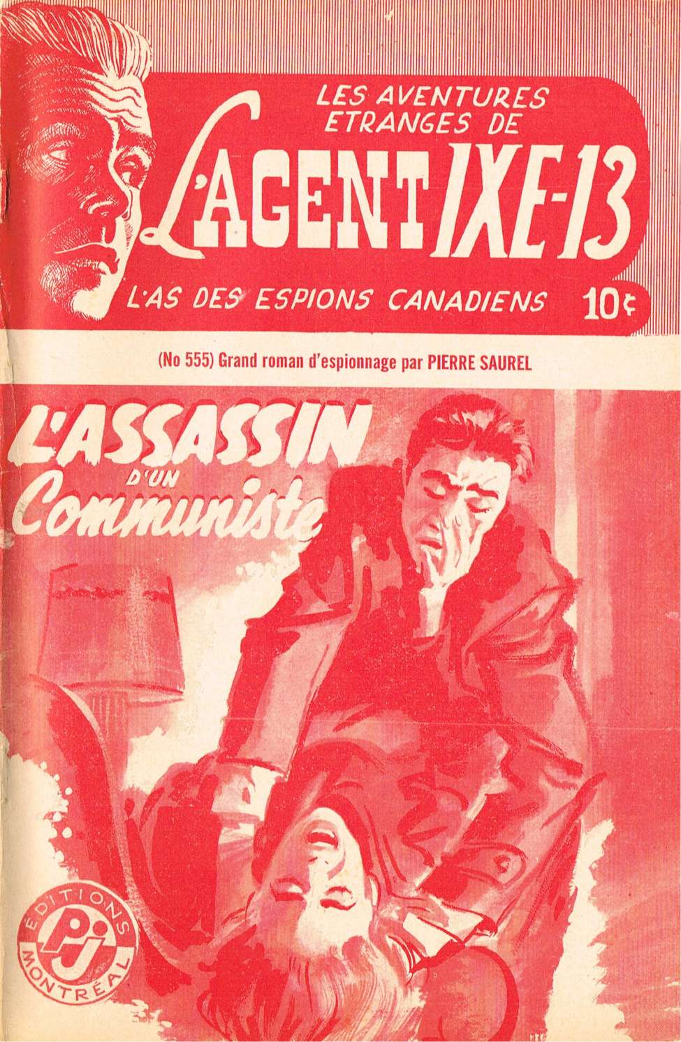 Book Cover For L'Agent IXE-13 v2 555 - L'assassin d'un communiste
