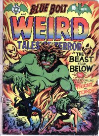 Large Thumbnail For Blue Bolt Weird Tales of Terror 112