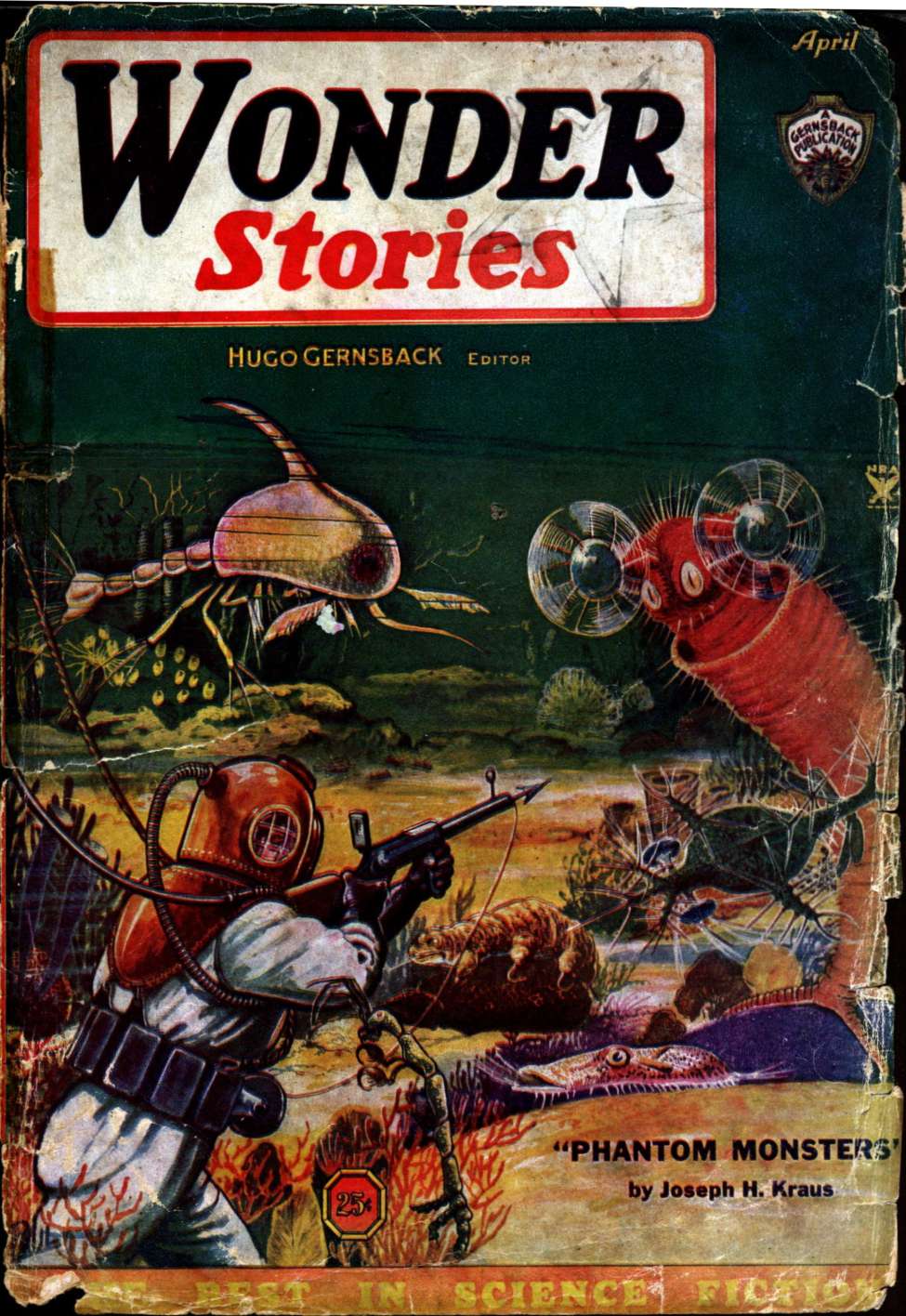 Book Cover For Wonder Stories v6 11 - The Elixir of Progress - Philip J. Bartel