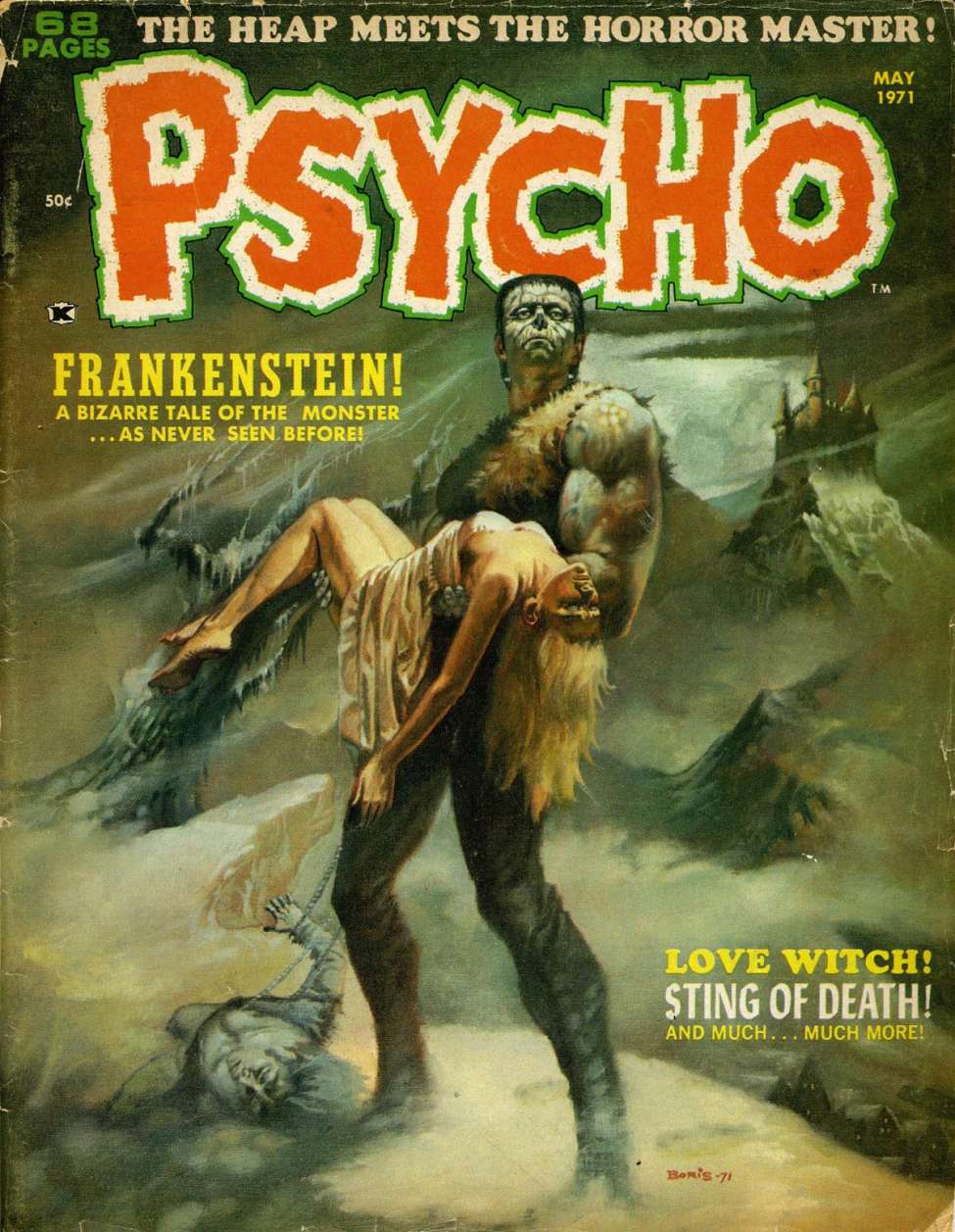 Book Cover For Psycho 3