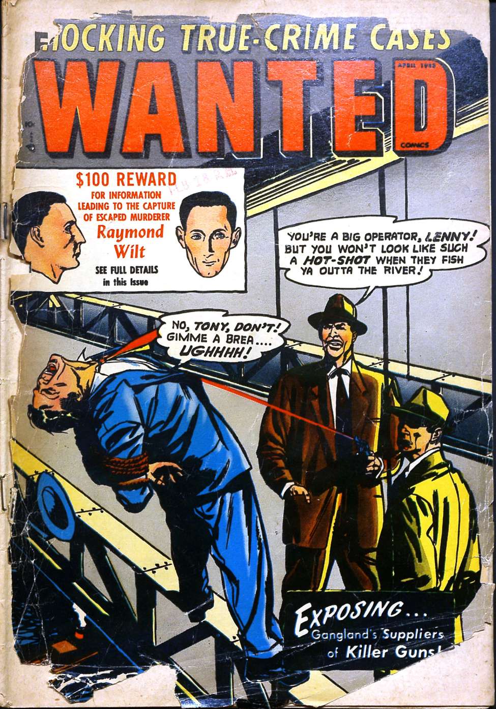 Book Cover For Wanted Comics 53