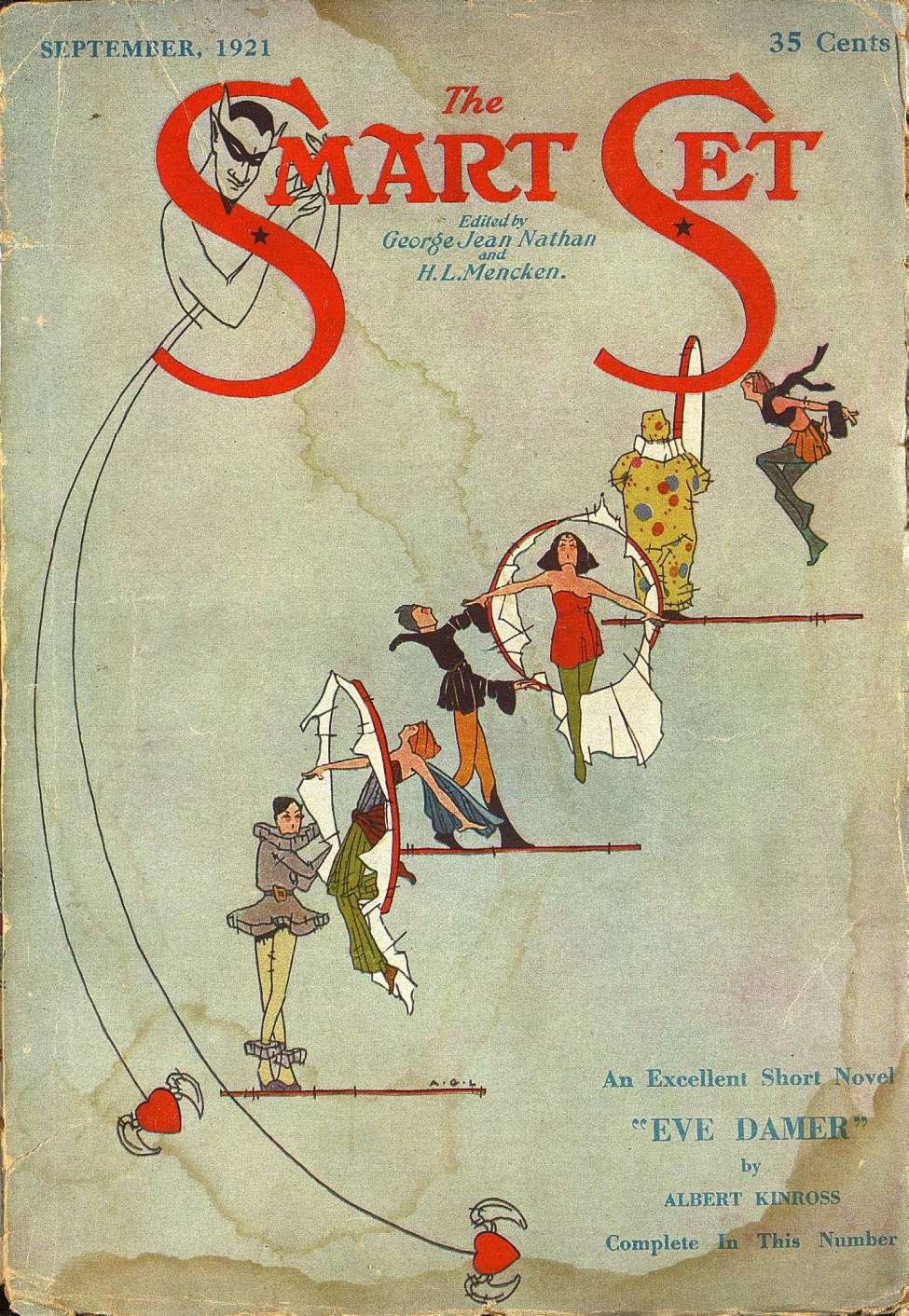 Comic Book Cover For The Smart Set v66 1