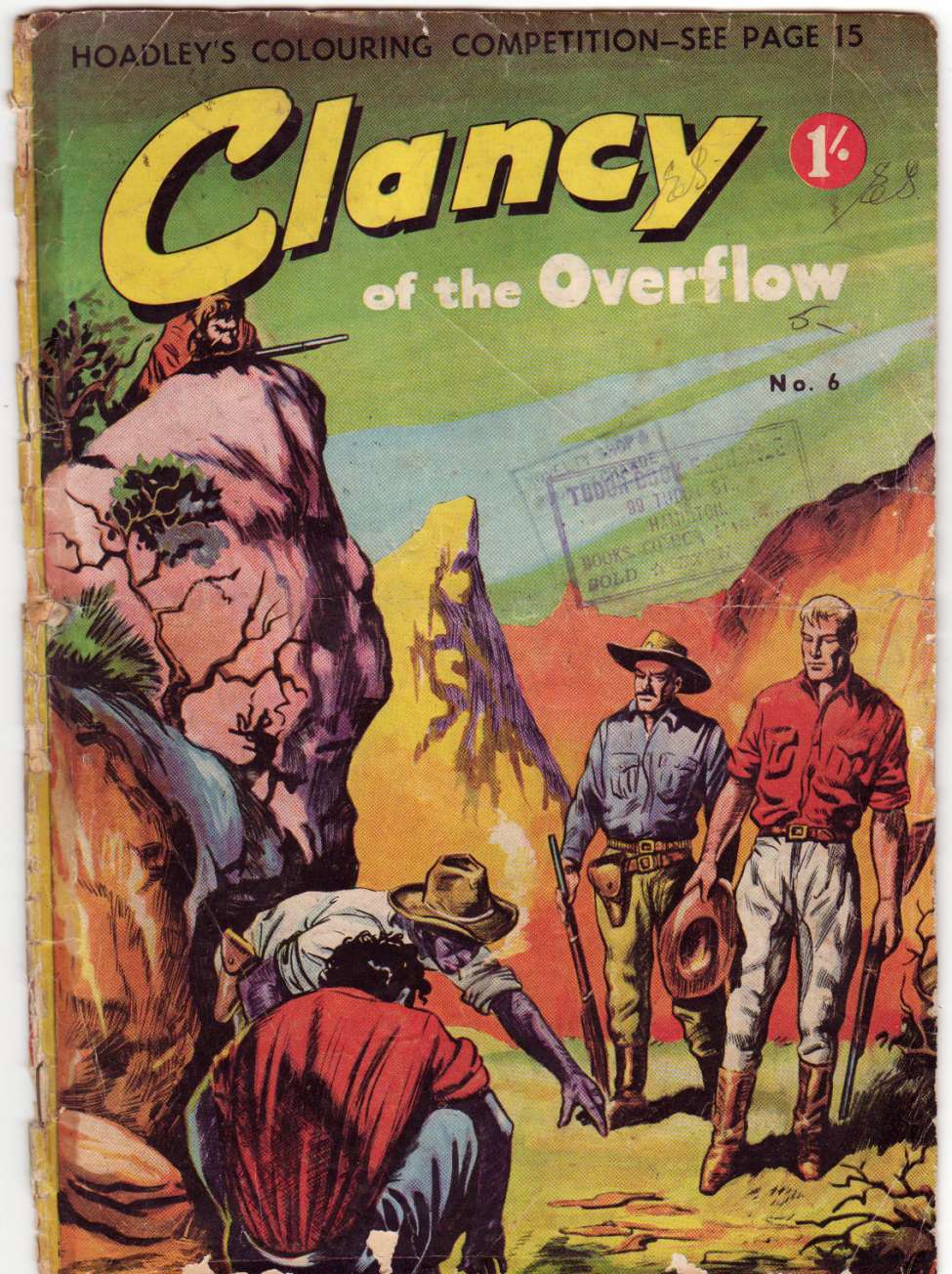 Comic Book Cover For Clancy of the Overflow 6