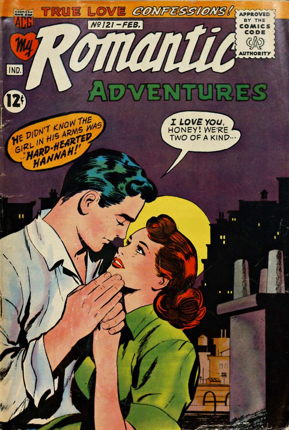 Comic Book Cover For My Romantic Adventures 121