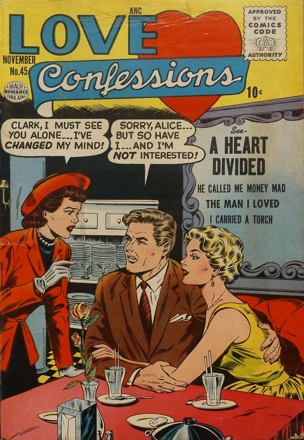 Book Cover For Love Confessions 45