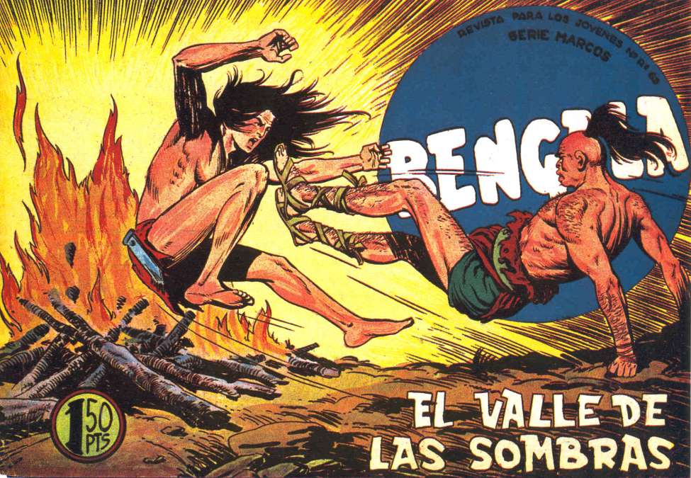 Comic Book Cover For Bengala 36 - El Valle De Las Sombras