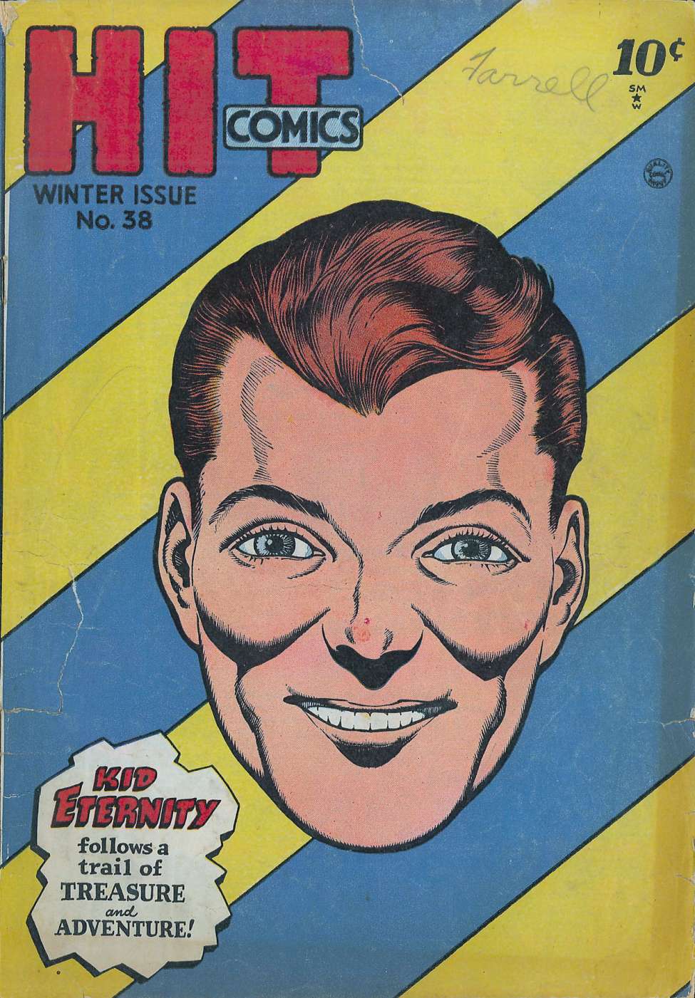 Comic Book Cover For Hit Comics 38