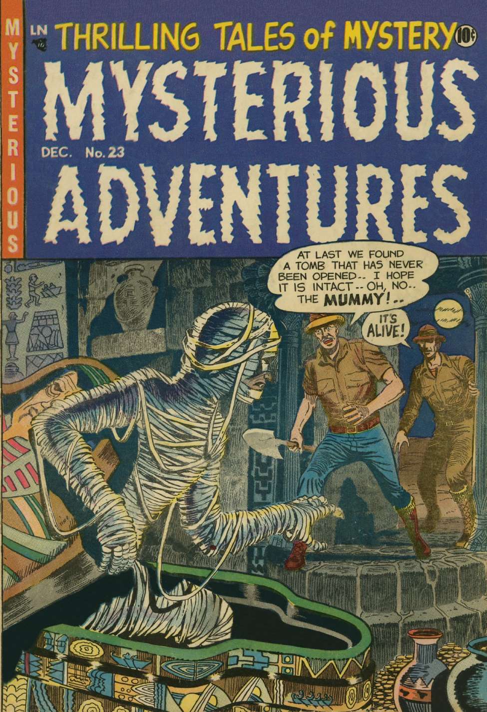 Book Cover For Mysterious Adventures 23