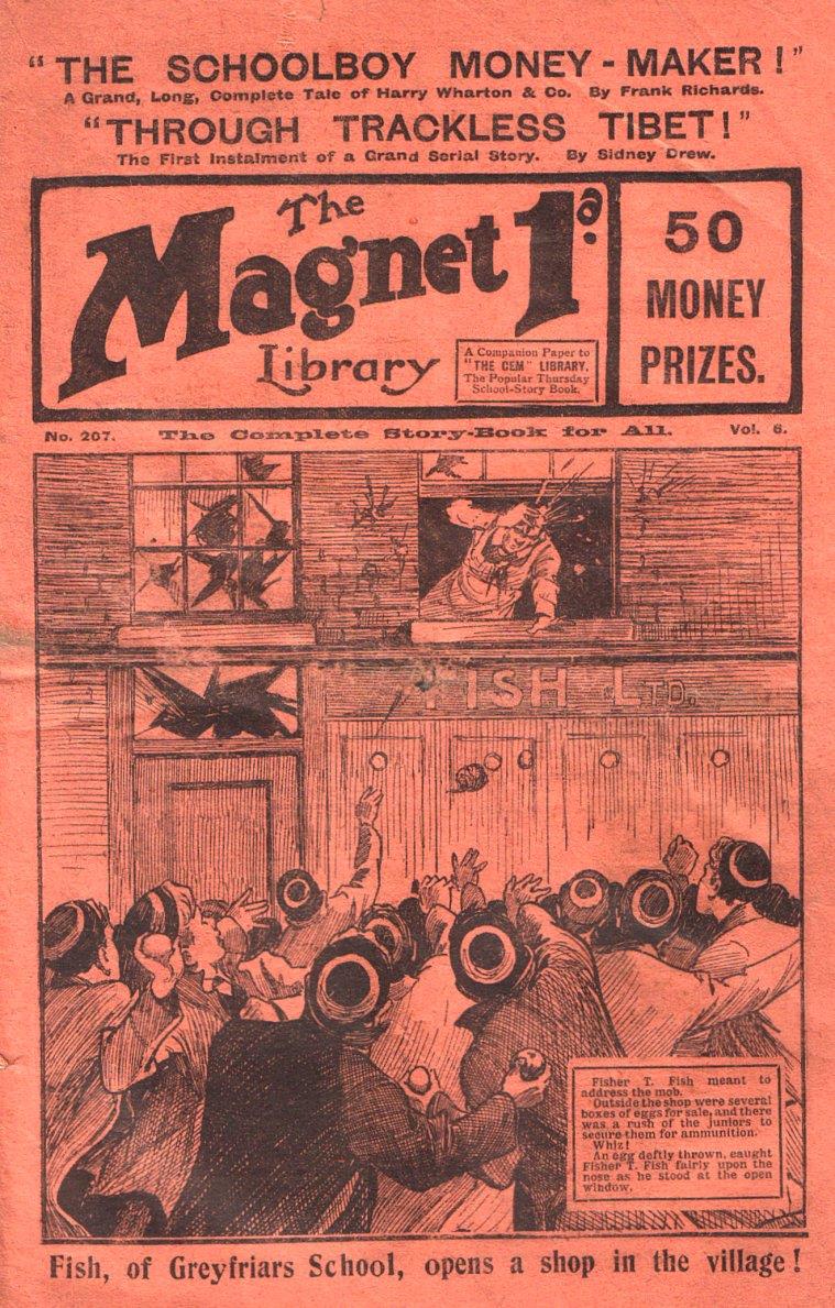 Book Cover For The Magnet 207 - The Schoolboy Moneymaker
