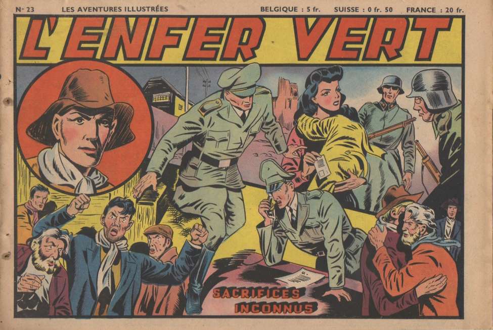Comic Book Cover For L'Enfer Vert 23 Les Aventures Illustrees