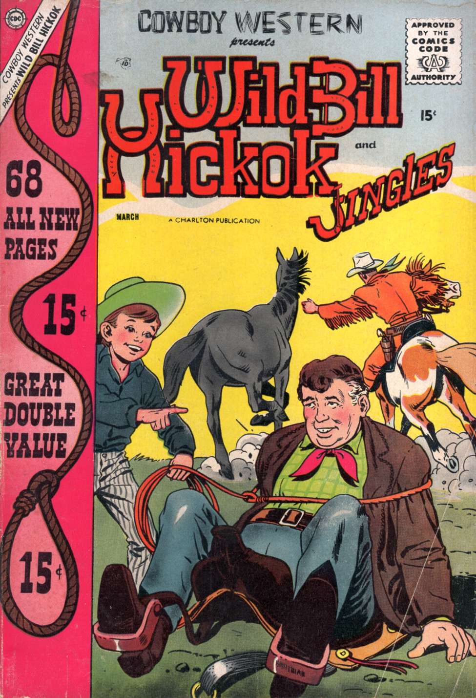 Comic Book Cover For Cowboy Western 67 - Version 2