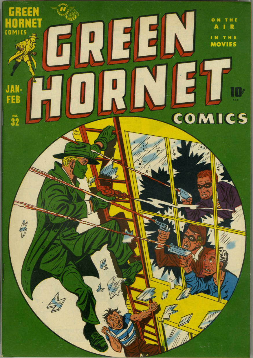 Book Cover For Green Hornet Comics 32