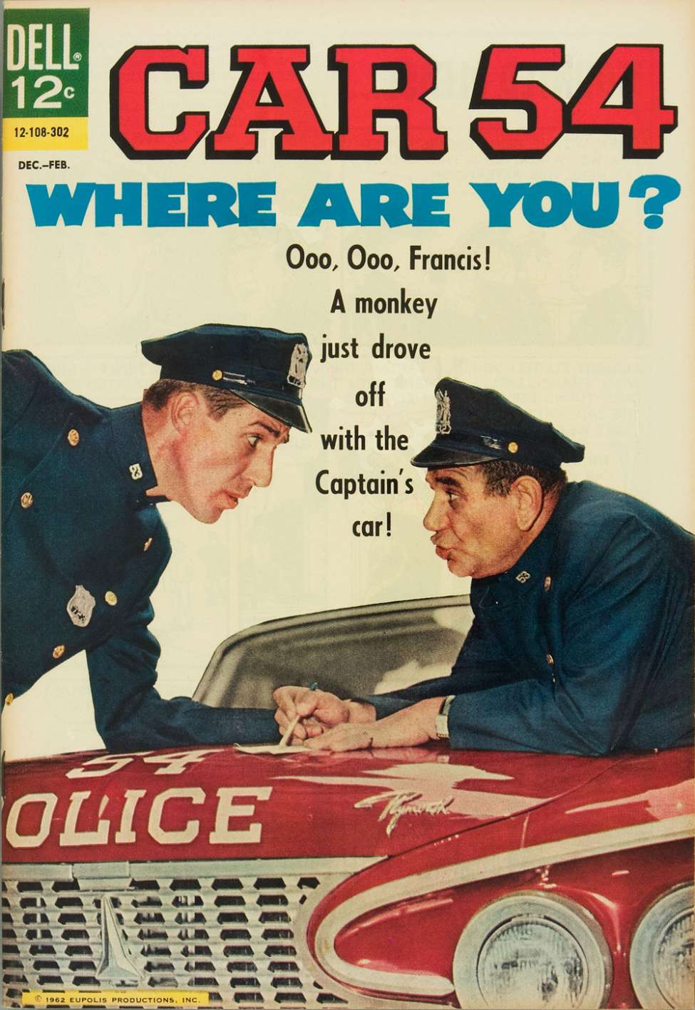 Comic Book Cover For Car 54, Where Are You? 4