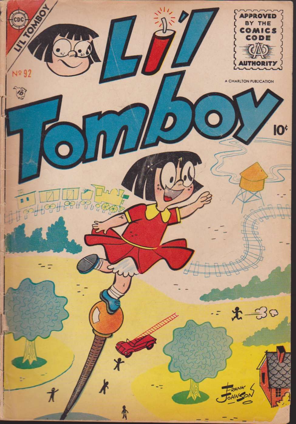 Book Cover For Li'l Tomboy 92 - Version 1