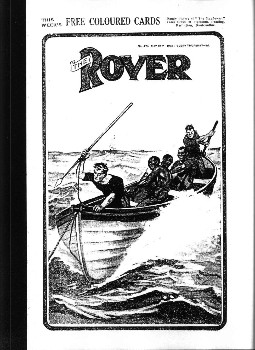 Book Cover For The Rover 474