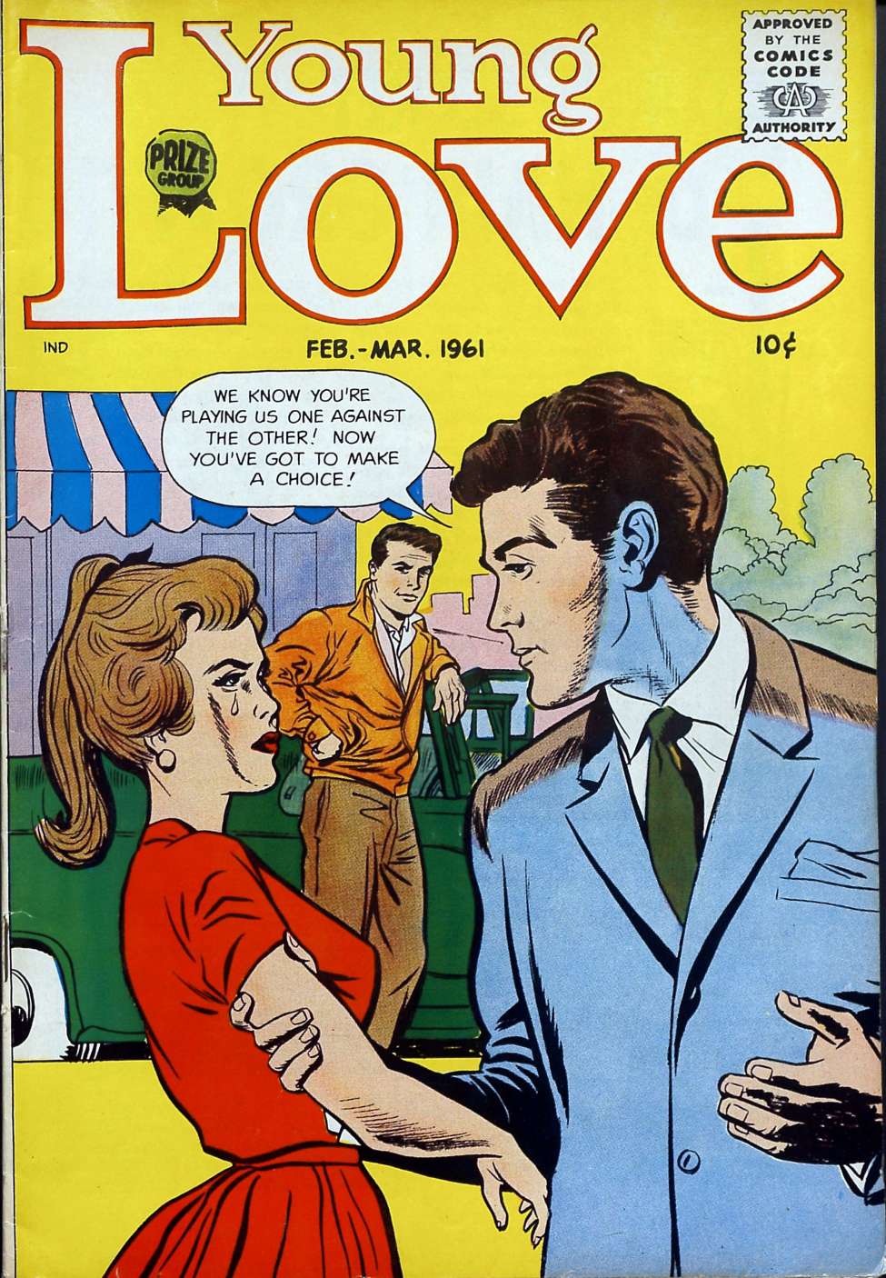 Comic Book Cover For Young Love v4 5