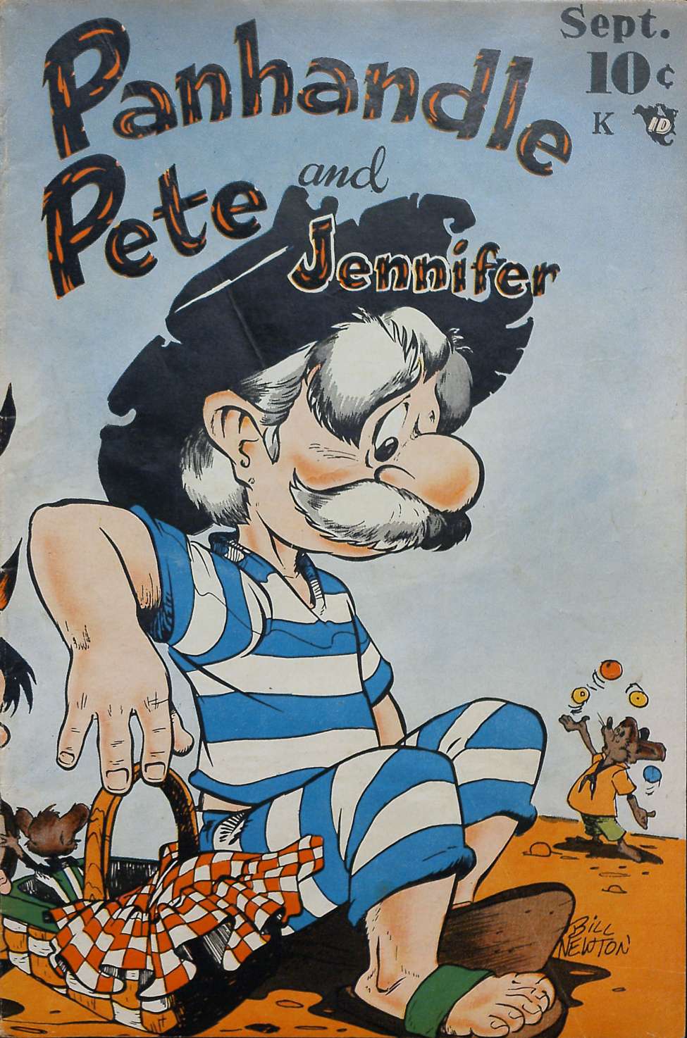Comic Book Cover For Panhandle Pete and Jennifer 2