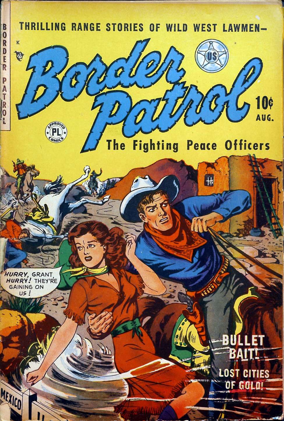 Comic Book Cover For Border Patrol 2