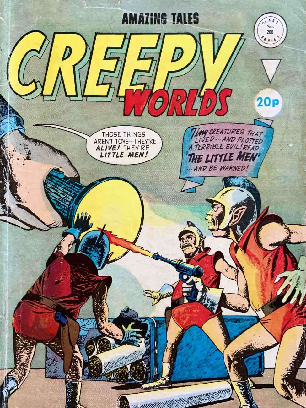 Book Cover For Creepy Worlds 200