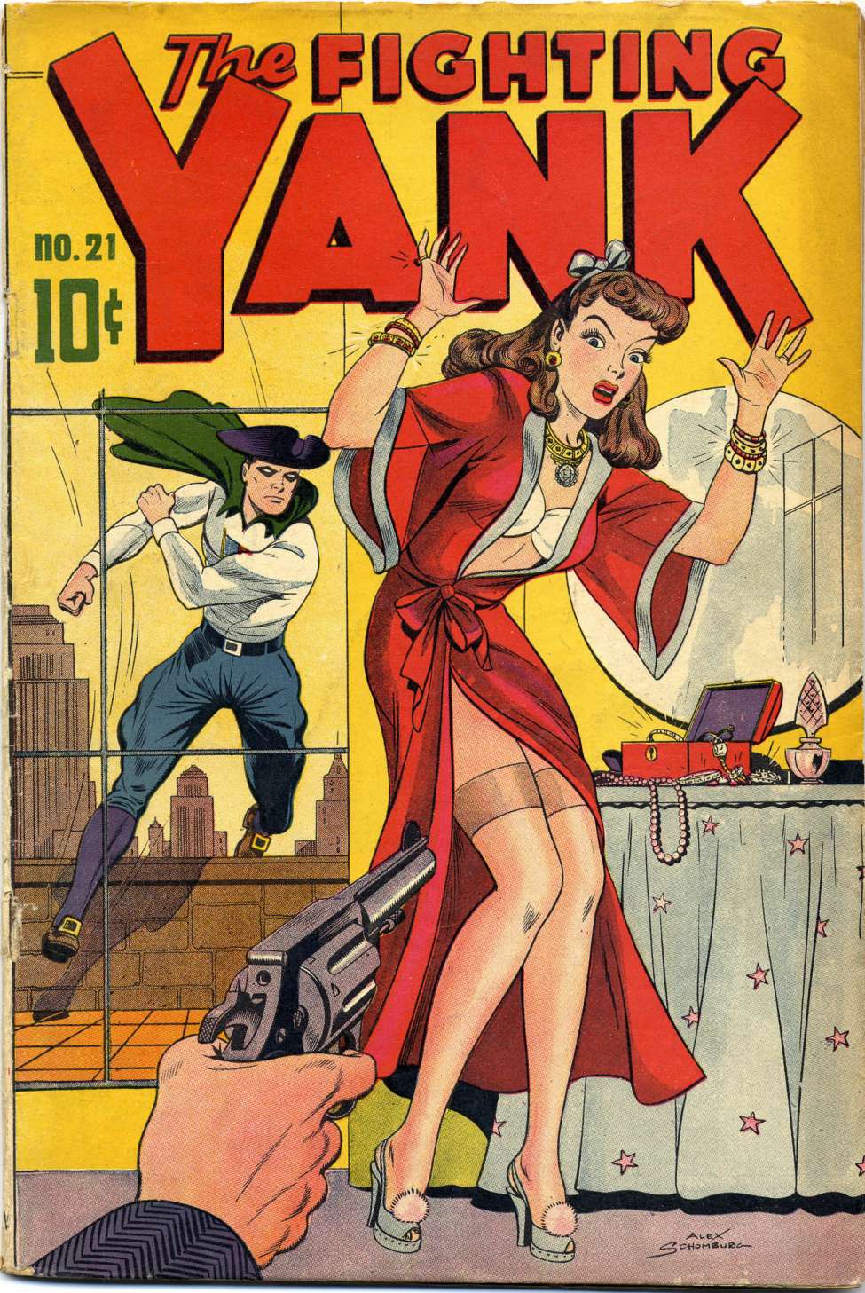 Book Cover For The Fighting Yank 21 - Version 2