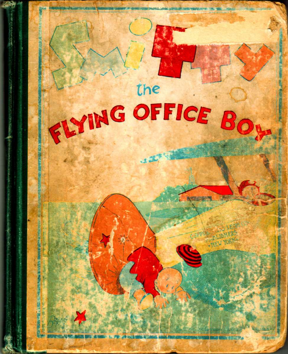 Comic Book Cover For Smitty The Flying Office Boy
