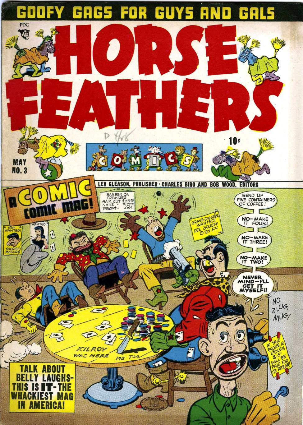 Comic Book Cover For Horse Feathers Comics 3