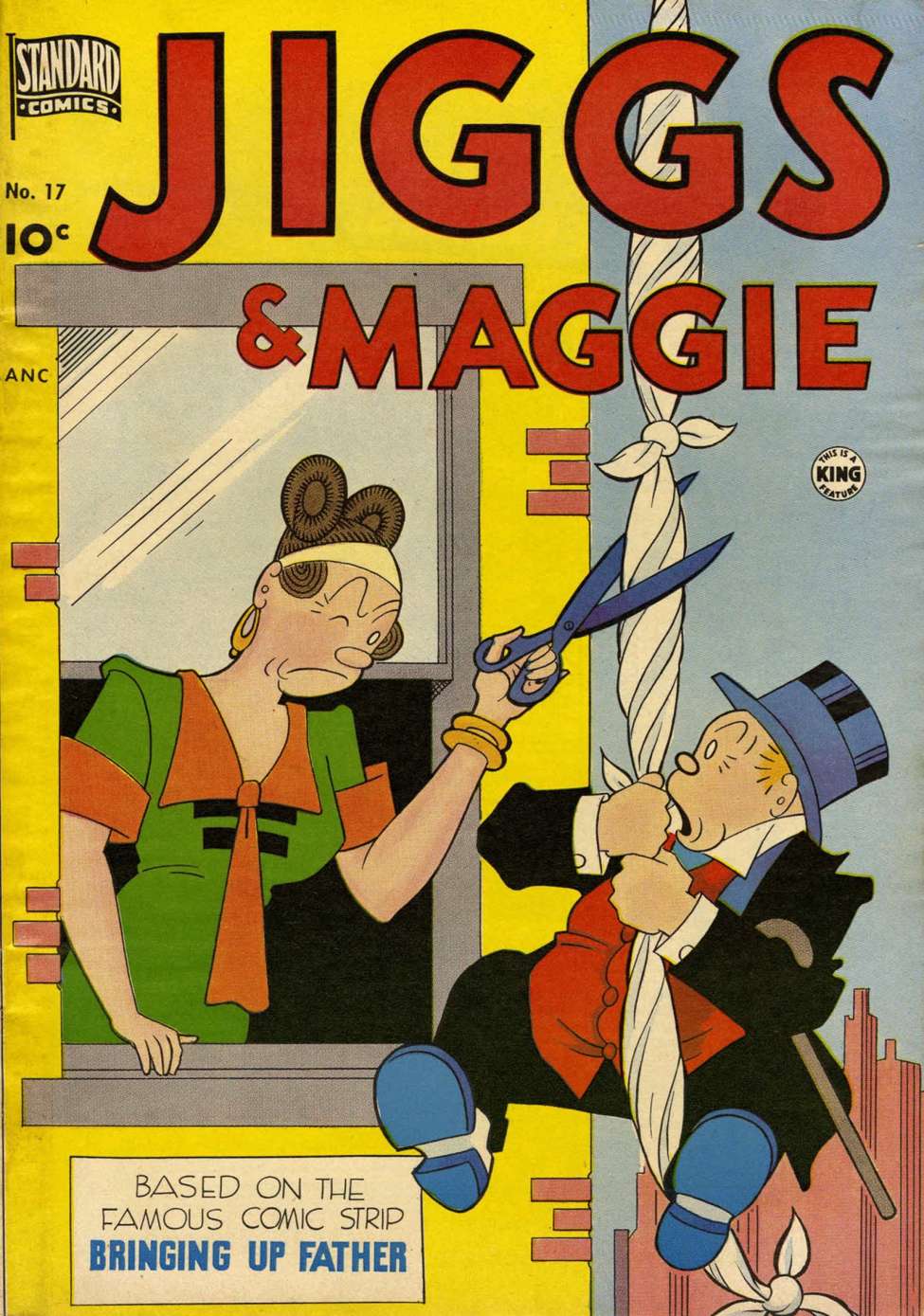 Book Cover For Jiggs & Maggie 17