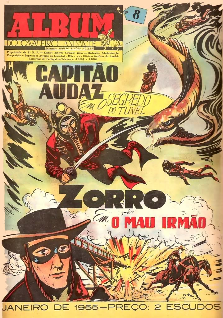 Comic Book Cover For Album do Cavaleiro Andante 8